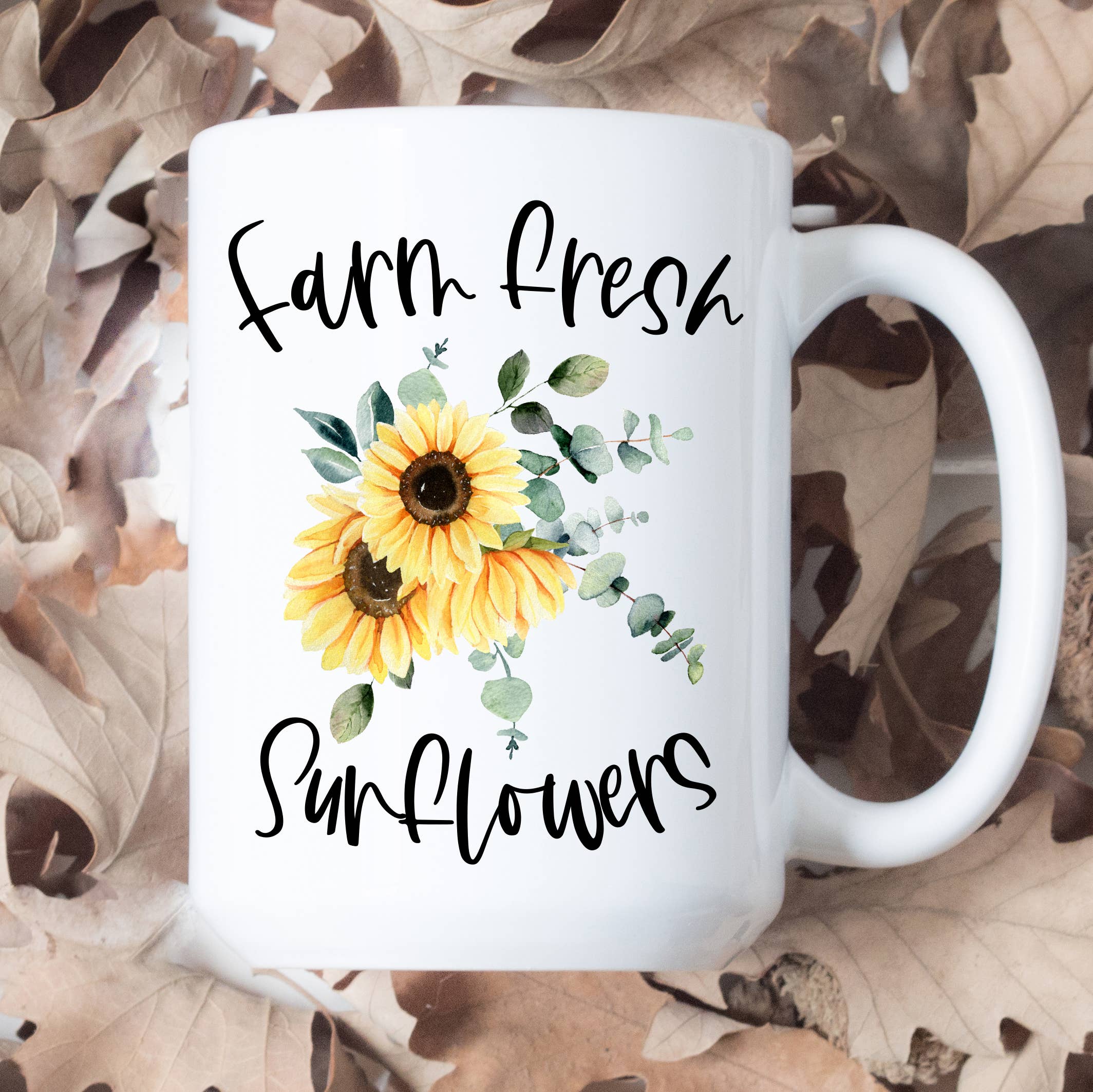 Cup und Mug Becher Sonnenblume 500ml